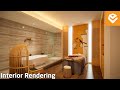 Enscape 4 For SketchUp | 038 Realistic Interior Massage Room Using IES Lights