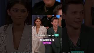 Zendaya Reacts to Tom Holland Mention… Fans Didn’t Expect This 👀#shorts #zendaya #tomholland #viral