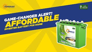 Affordable Inverter Battery With Up To 60 Months Warranty Eastman Smart Series