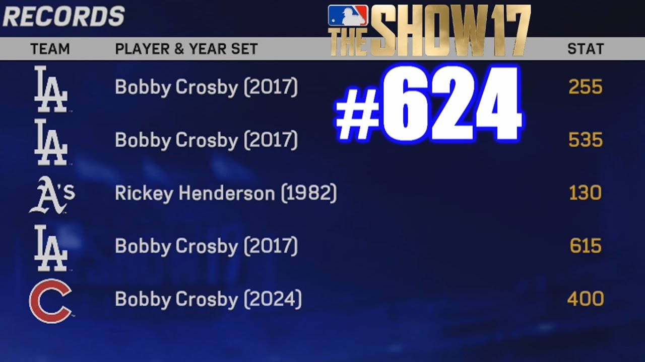 MY MLB RECORDS!, MLB The Show 17