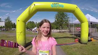 Sienna C Runs Rubens Ruckus 3K Obstacle Course