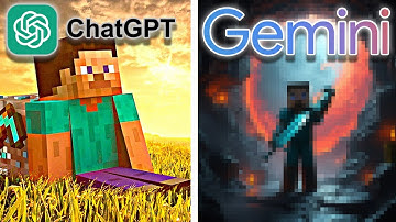 ChatGPT vs Gemini make Minecraft 