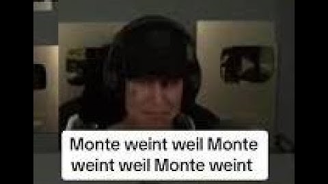 Monte weint -Twitter Meme Compilation Part 2