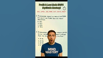 How to Solve Profit & Loss Faster | Solve in Seconds! Ex1