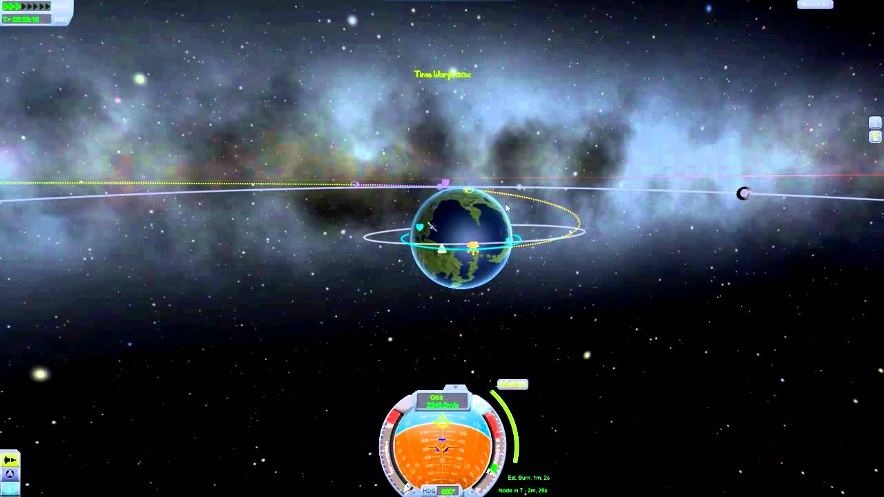 KSP How to set up/perform transfer burns YouTube
