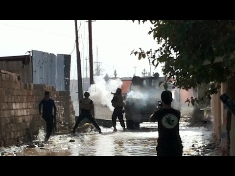 جديد قتال شرس لـ جهاز مكافحة الارهاب في الموصل الساحل الايمن 2017 بازوكا Bazzooka