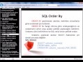 SQL Sorguları uygulamalı eğitim videosu
