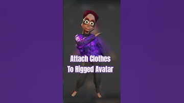 Dressing your Rigged Avatar!! || Blender Tutorial  #blender #blendertutorial #rigging #3danimation
