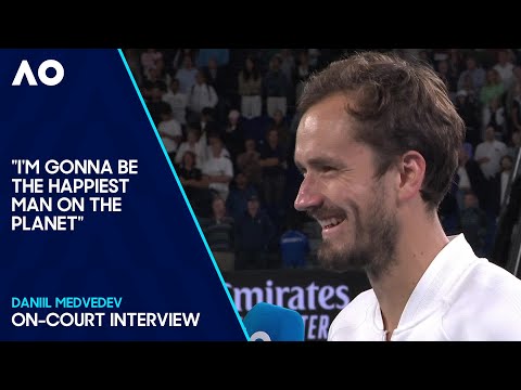 Daniil Medvedev On-Court