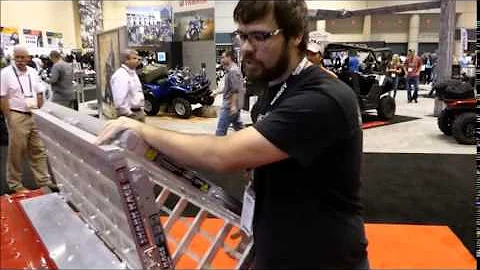 Shark Kage: Dirt Bike and ATV Ramp At AIM Expo