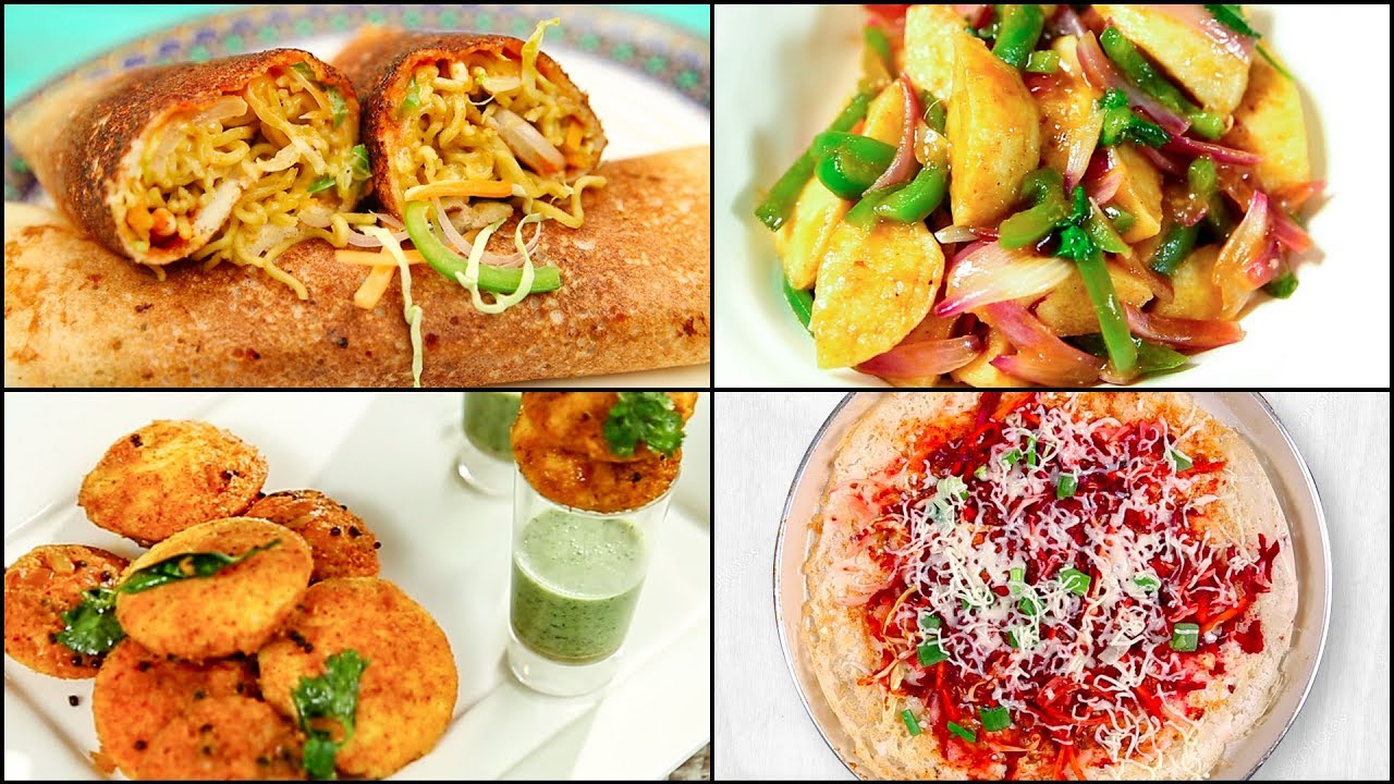 MUST TRY BREAKFAST RECIPES | South Indian Breakfast Recipes | Idli Shots | Maggi Dosa | Jini Dosa | Rajshri Food