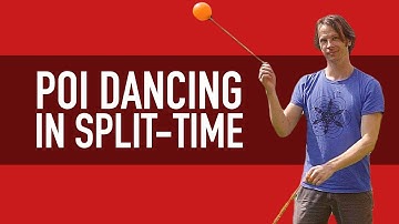 Poi Dancing Lesson: How to Poi Dance in Split-Time (Beginner)