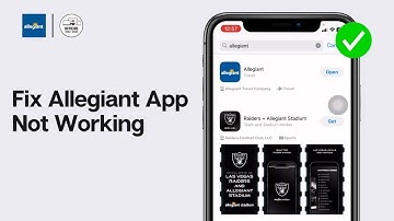 Allegiant App Not Working How to Fix Allegiant App Not Working (2024)