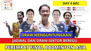 Badminton Asia Team Championships 2026 Quarterfinal Schedule #bac #badmintonasia