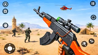 FPS Battleground Free Fire Commando Shooting Game - Banduk Wala Game - Android Gameplay screenshot 3