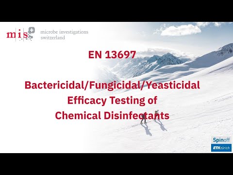 EN 13697: Antimicrobial Testing of Disinfectants - video from Microbe Investigations