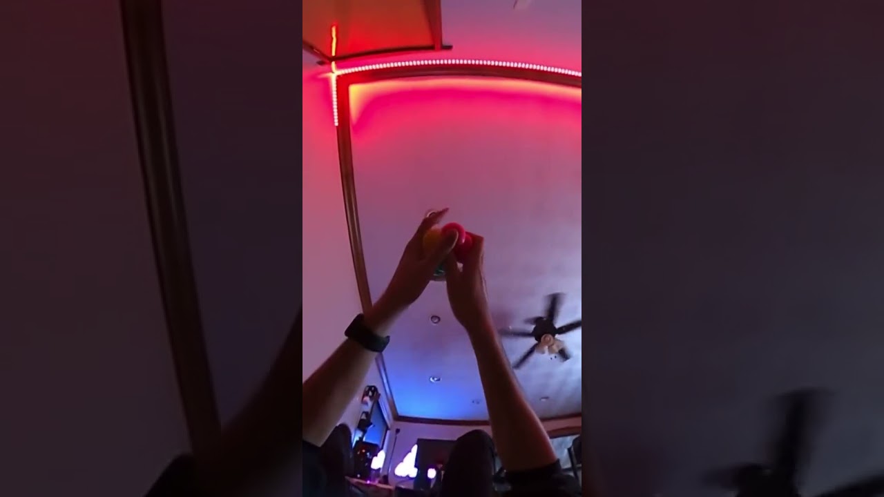 Sticky Wall Ball Glow In The Dark Ceiling Balls Stress Relief Balls Fun Toys 