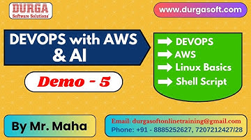 DEVOPS with AWS & AI tutorials || Demo - 5 || by Mr. Maha On 12-12-2025 @6AM (IST)