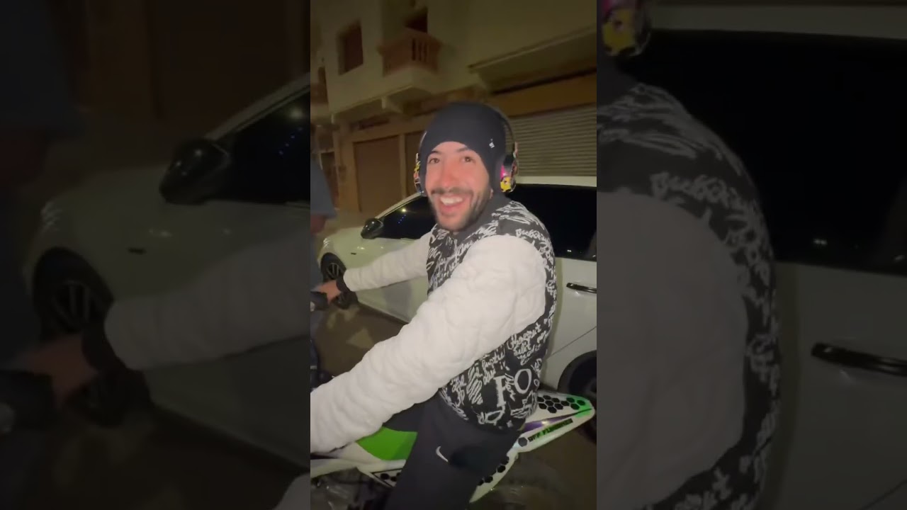 😱 بيتشو شرا موطور جديد… ولكن أول خرجة طاح بيه! واش بخير؟ 🏍️💥