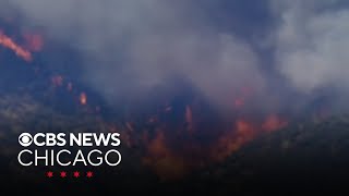 Fast-moving Los Angeles area wildfire forces new evacuations