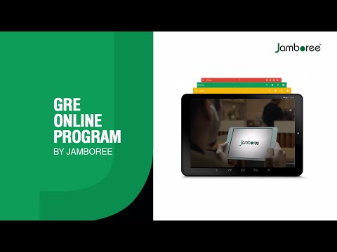 Jamboree's GRE Online Program