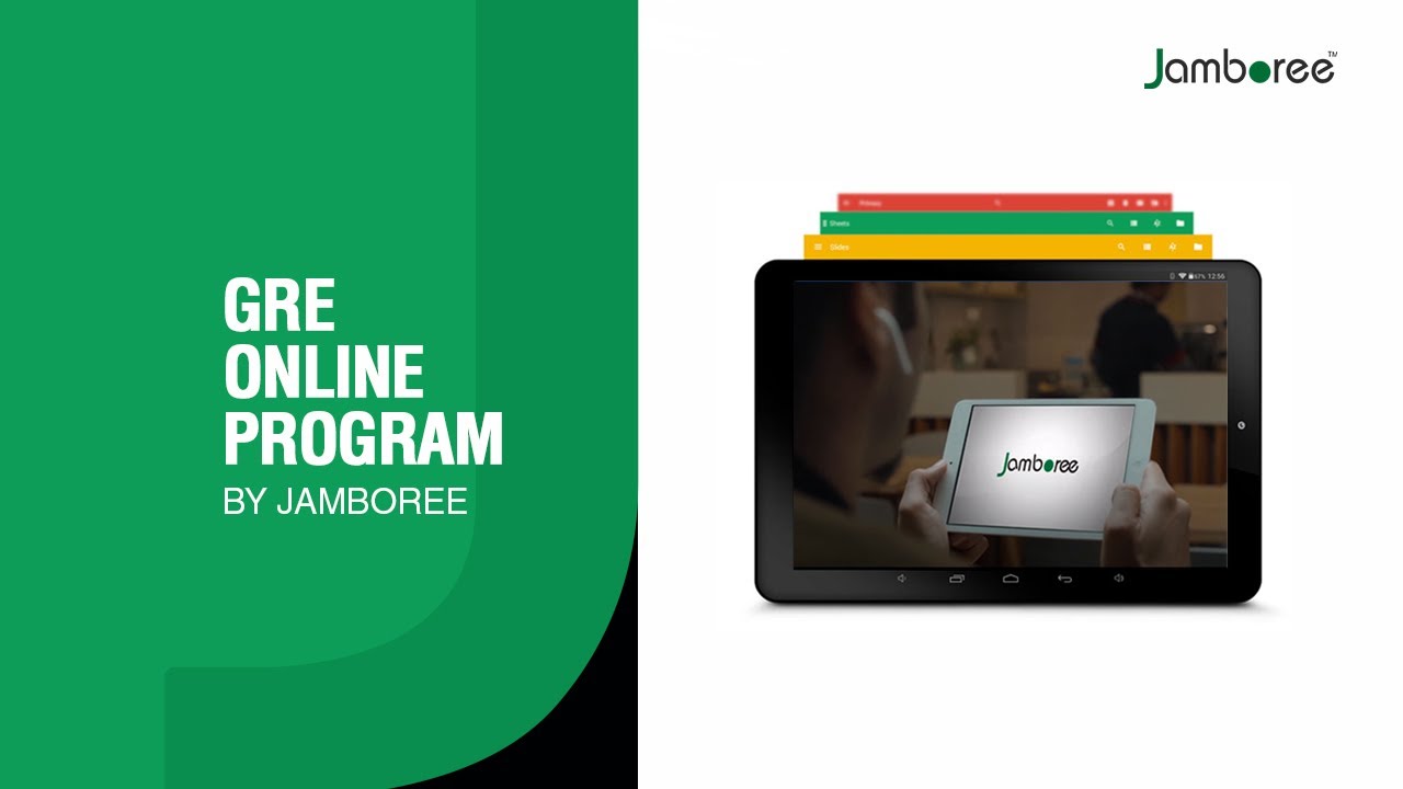 Jamboree's GRE Online Program YouTube