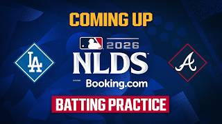 Dodgers at Braves - LIVE Batting Practice