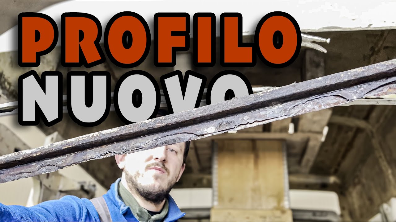 Diario di porto: COME ABBIAMO RICOSTRUITO IL MONTANTE DEL PARABREZZA pt. 2 🚐 - Iveco Daily 4x4 DIY