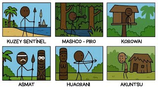Tüm Tuhaf Ve İzole Kalmış Kabileler Açiklandi