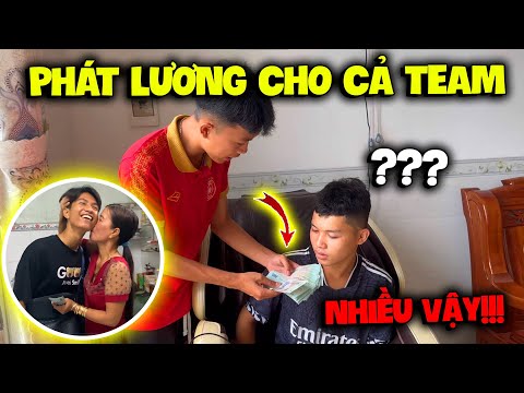 Video Vlog | Quý11N Phát Lương Cho Cả Team , Về Khoe Với Gia... - youtube
