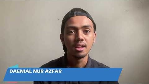 STID1103 VIDEO ASSIGNMENT COMPUTER APPLICATION IN MANAGEMENT