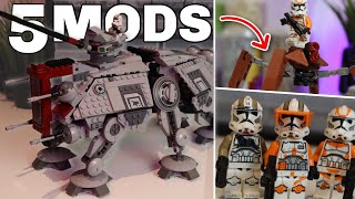 5 Lego AT-TE IMPROVEMENTS you NEED TO DO!
