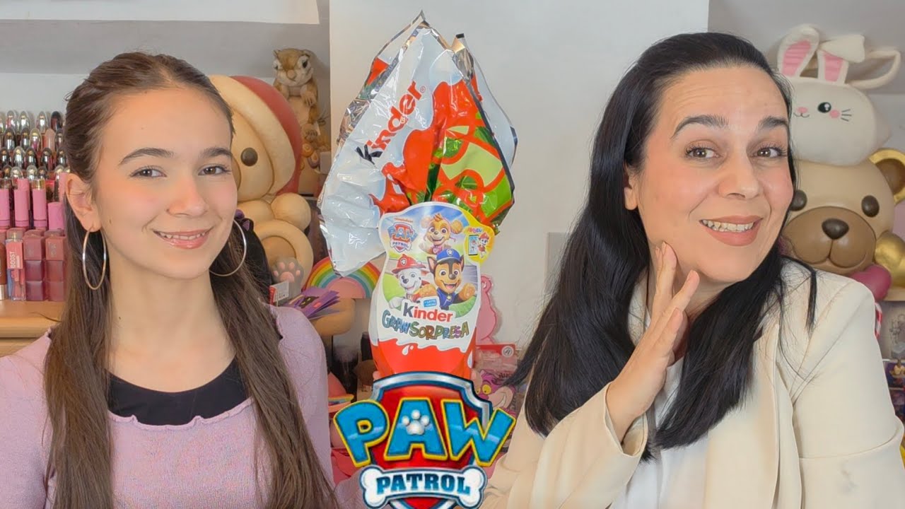 APRIAMO INSIEME L'UOVO DI PASQUA DI PAW PATROL KINDER GRANSORPRESA 2026 