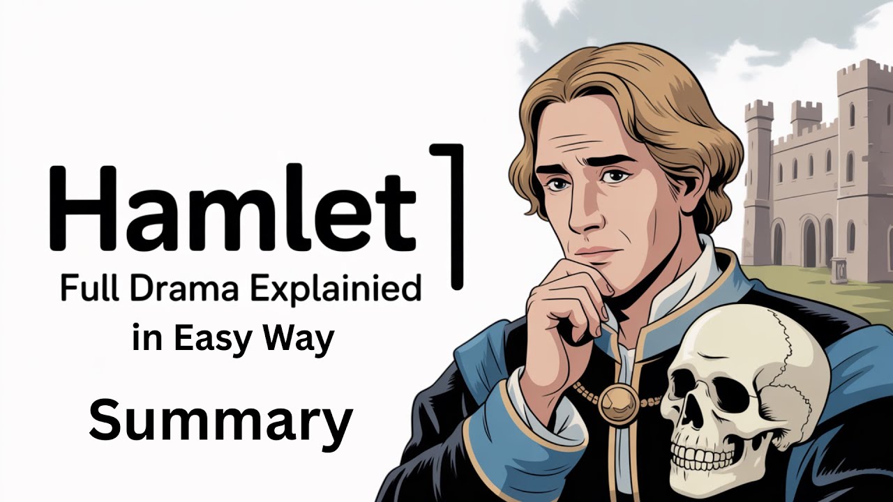 Hamlet Full Drama Explained in Easy Way | Summary of Hamlet | William Shakespeare's Drama Explained