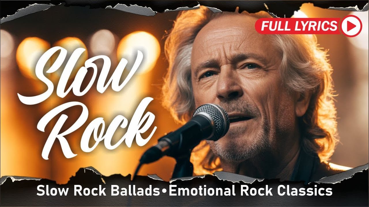 Top Slow Rock Ballads Collection for True Love and Deep Feelings With Lyrics