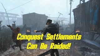 Fallout 4 - Chesko's Conquest Mod Settlements Can Be Raided