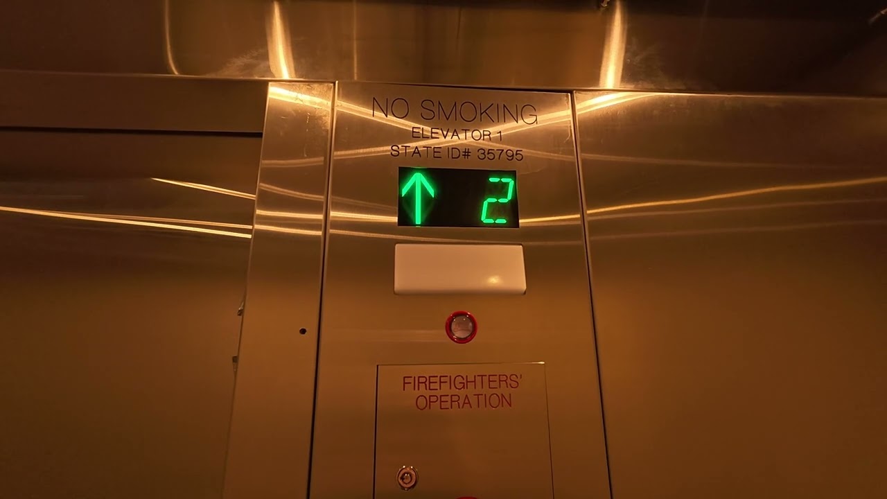 EPIC MOTOR! Dover Modded Hydraulic Elevator @ Taft Building, Pembroke Pines, FL