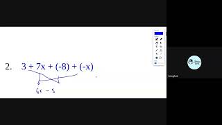 2 1 combine like terms
