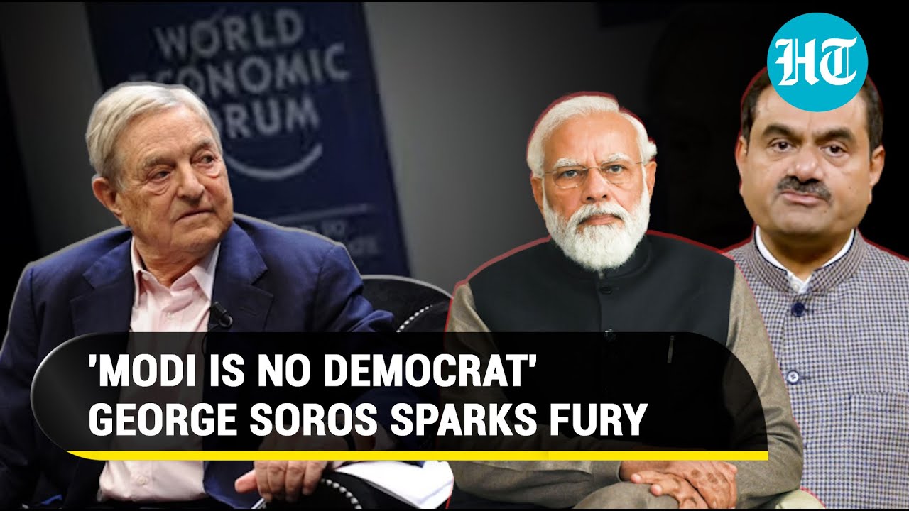 Modi Minister lashes George Soros; 'The man who broke Bank of England...' |  Watch - YouTube