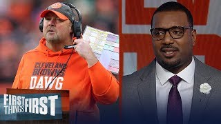 Browns put Freddie Kitchens in no win situation this season — Chris Canty | NFL | FIRST THINGS FIRST