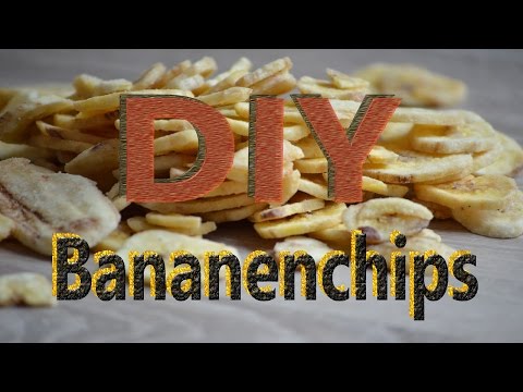 Bananenchips easy selbst machen | Tutorial | DIY | MJHacks