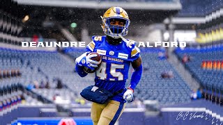 Deaundre Alford 2021 Rookie season Highlights | Winnipeg Blue Bombers (Official Highlights)