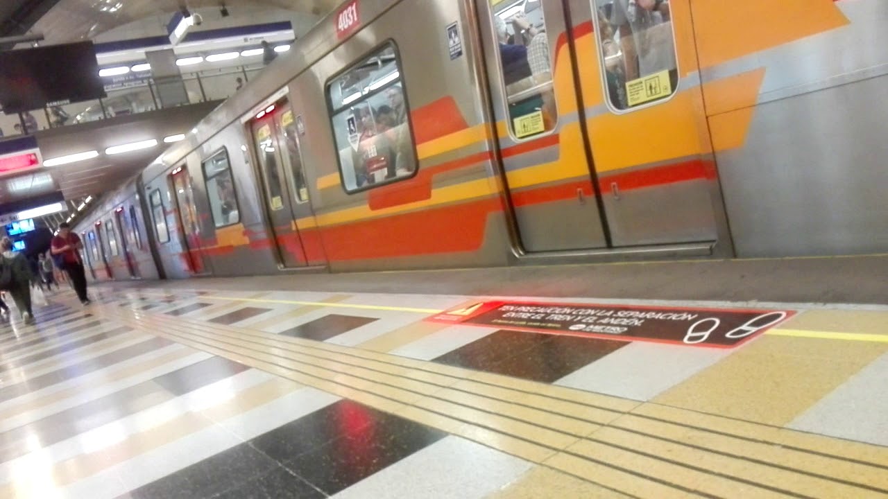 Trenes AS-02 en estación Francisco Bilbao camera iphone 8 plus apk