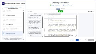 Challenge Heart Rates Khan Academy