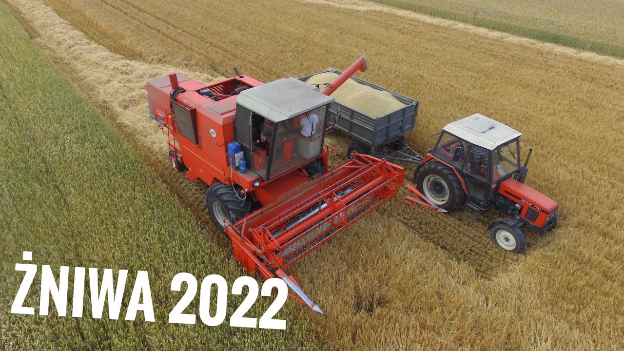 Polskie żniwa 2022☆ Jęczmień ozimy ☆ Bizon Z056 ☆ Sound engine ☆ GR. Bryl