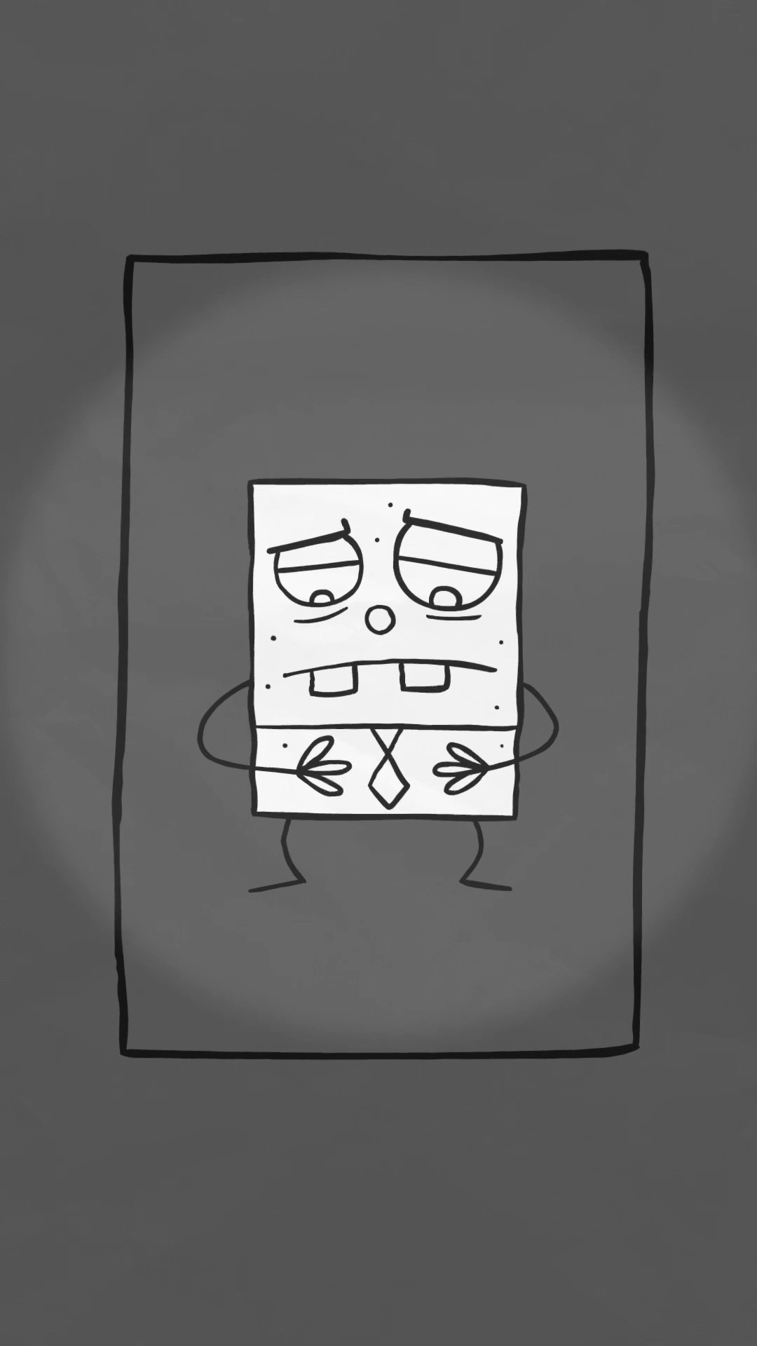 DoodleBob is so brave ❤️‍? | SpongeBob #shorts