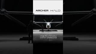 Halo: Archer's Commercial Variant of Dual-Use Autonomous VTOL Aircraft Platform Developed w/Anduril — YouTube thumbnail