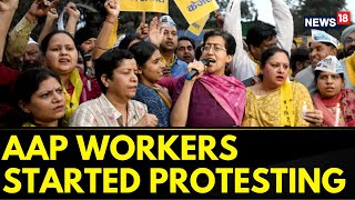 Arvind Kejriwal Vs BJP | AAP Party Workers March Towards The BJP Headquarters | English News