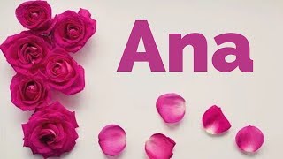 Significado del nombre Ana. Significado y origen de los nombres.