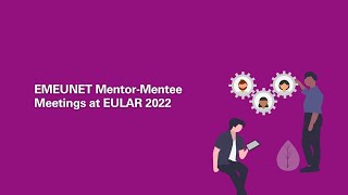 EMEUNET Mentor-Mentee Meeting with Prof. Peter Lamprecht at EULAR 2022